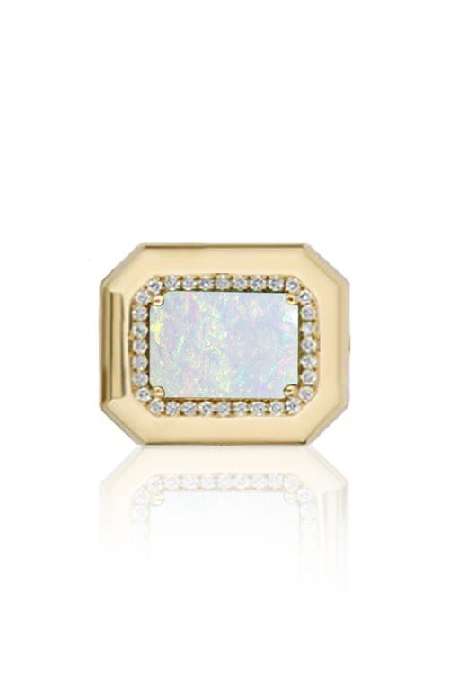 Goshwara Emerald Cut Ring In Gold