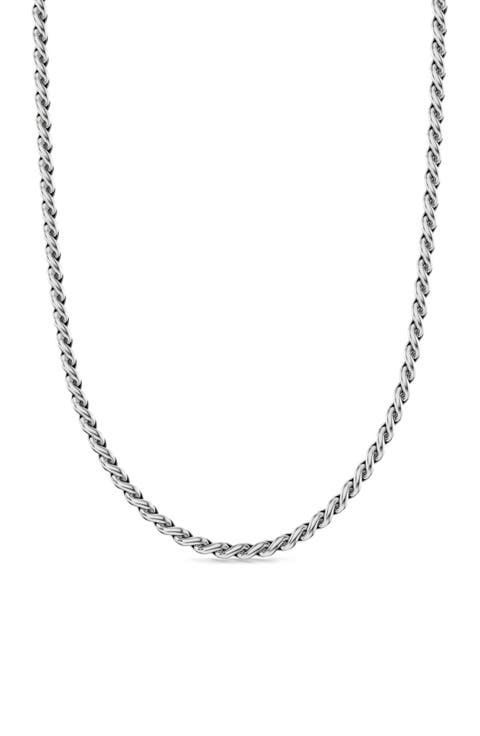 Men's Sculpted Cable 3.7mm Chain Necklace