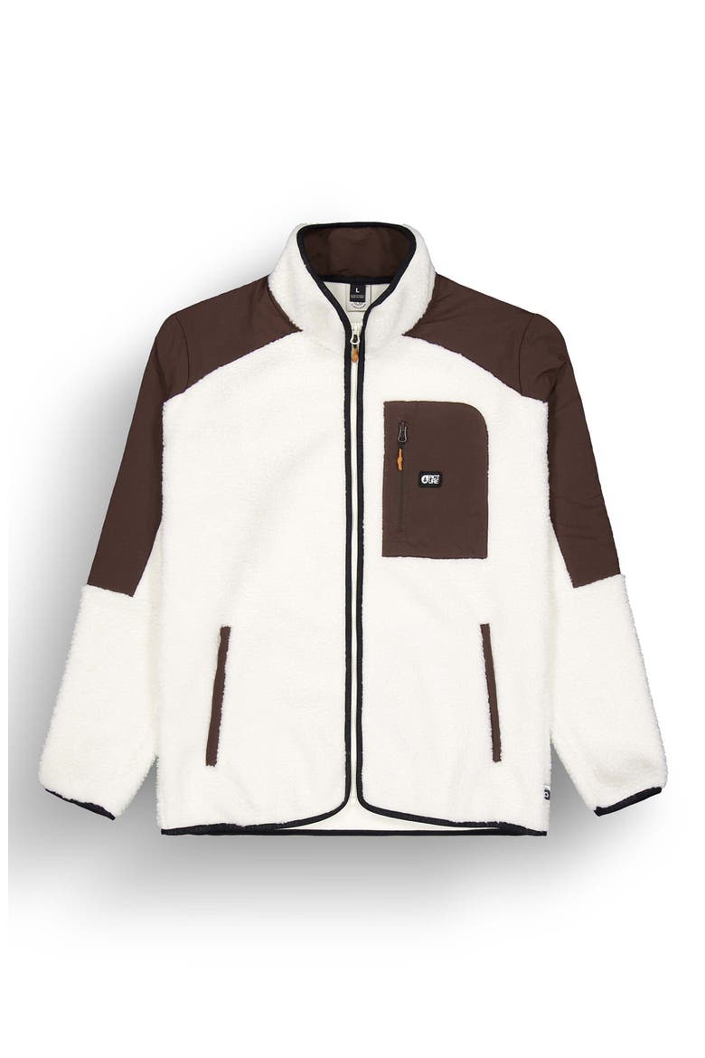 Quilchena Fleece Jacket, Alternate, color, TOFU CHICORY COFFEE