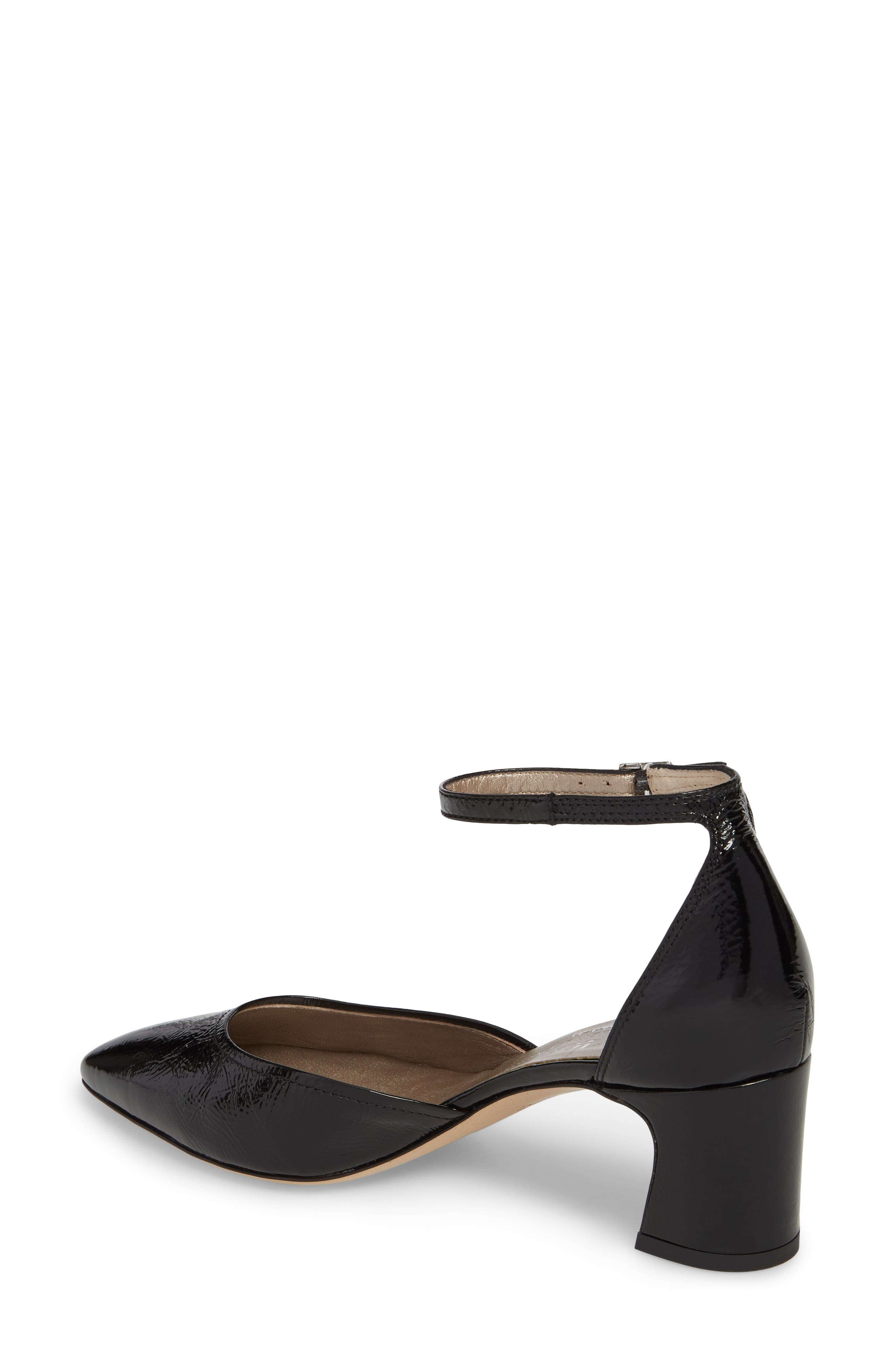 AGL d'Orsay Ankle Strap Pump, Alternate, color, 