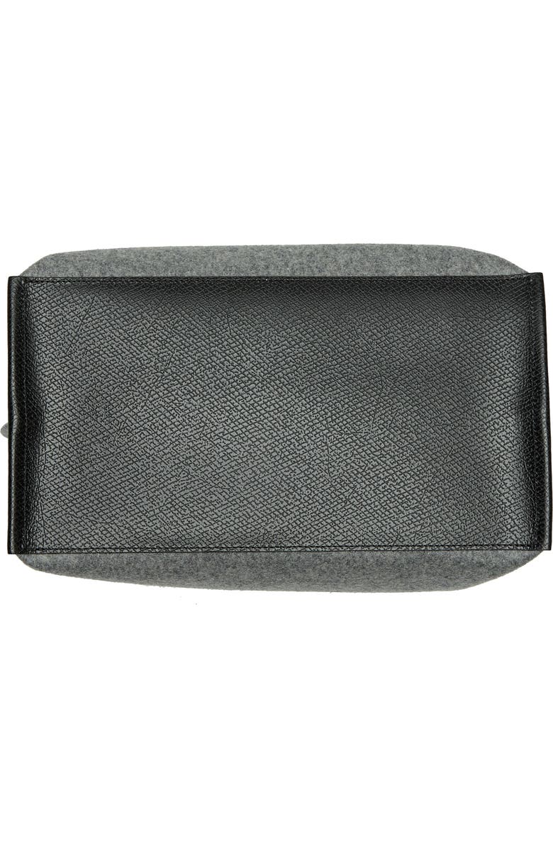 Longchamp Essential Wool & Leather Open Tote, Alternate, color,