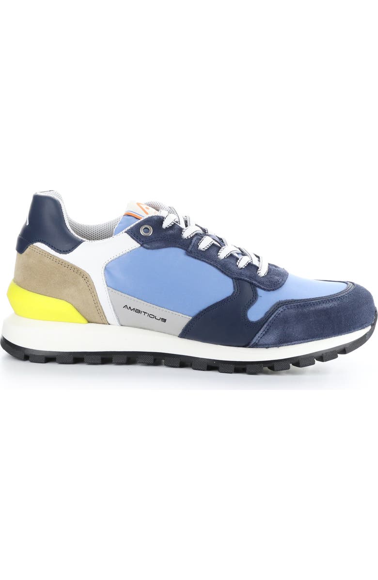 Ambitious 11539C Low Top Sneaker, Alternate, color, Blue Combo Leather/ Textile