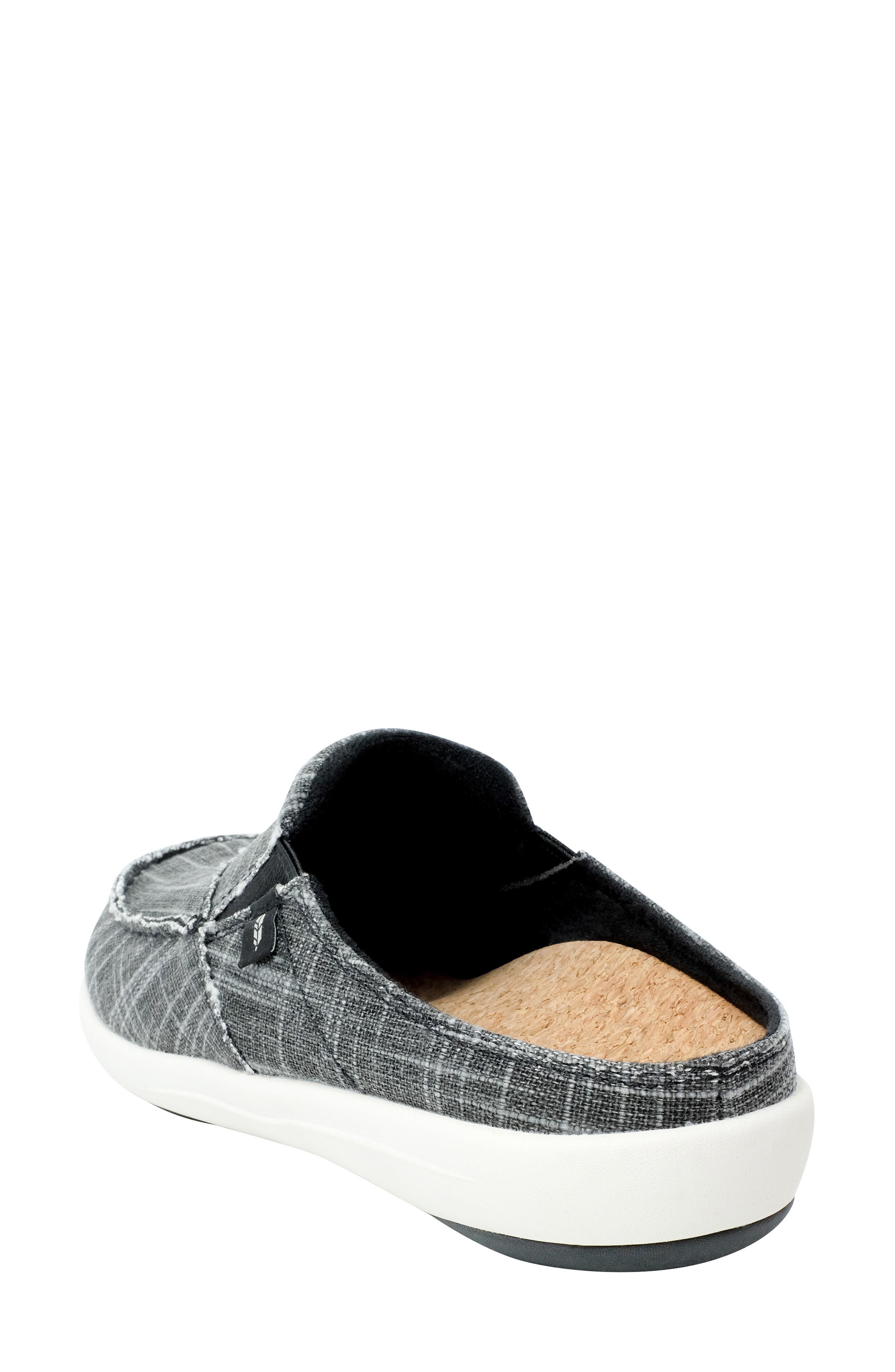 Revitalign Siesta Orthotic Sneaker Clog, Alternate, color, Black