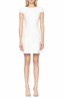 Herve Leger Textured Knit Minidress