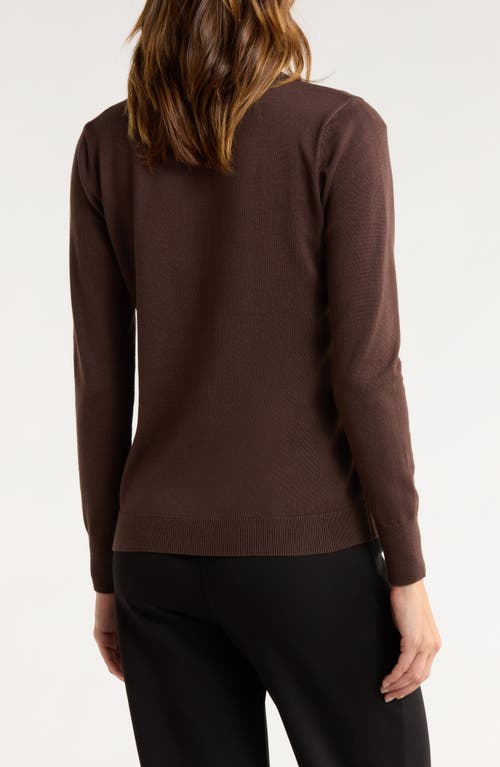 By Design Lightweight Garden Cardigan In Brown