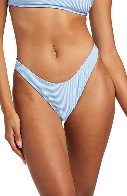 Shop Billabong Tanlines Hike High Leg Bikini Bottoms In Summer Sky