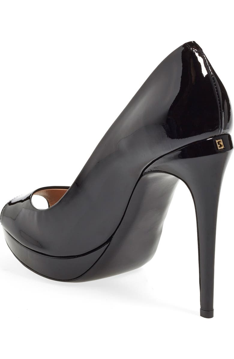Fendi 'Sophie' Peep Toe Pump, Alternate, color,