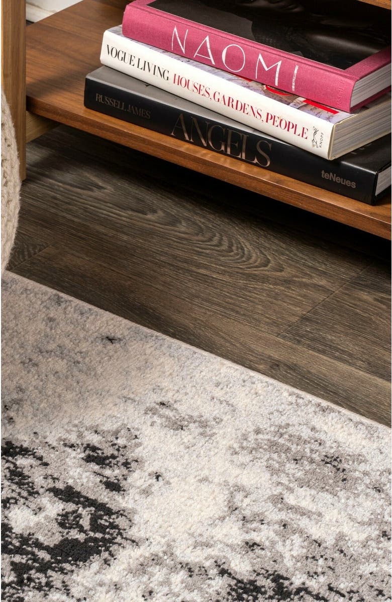 JONATHAN Y Dune Modern Abstract Area Rug, Alternate, color, Cream/Gray