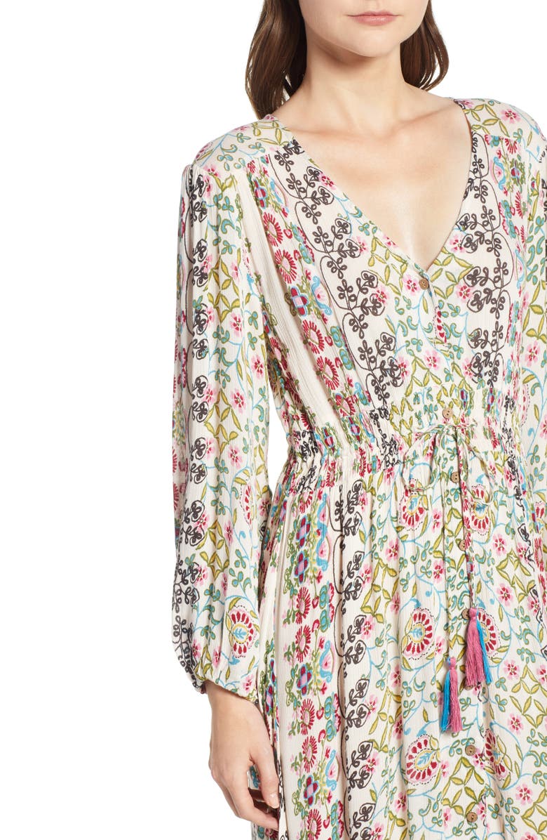 Raga Yasmin Print Maxi Dress, Alternate, color, 