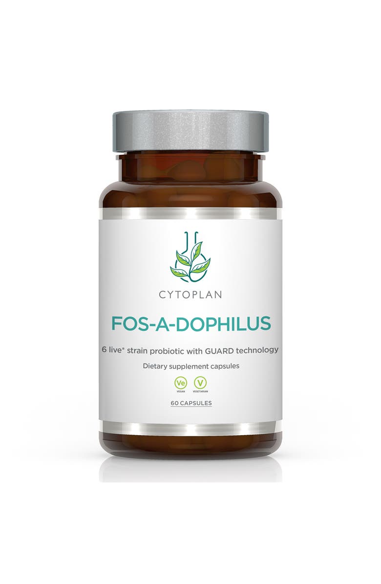 Cytoplan Fos-A-Dophilus Probiotic 60 (caps) USA, Main, color, NO COLOR