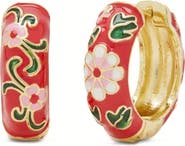 Petit Moments Deco Hoop Earrings