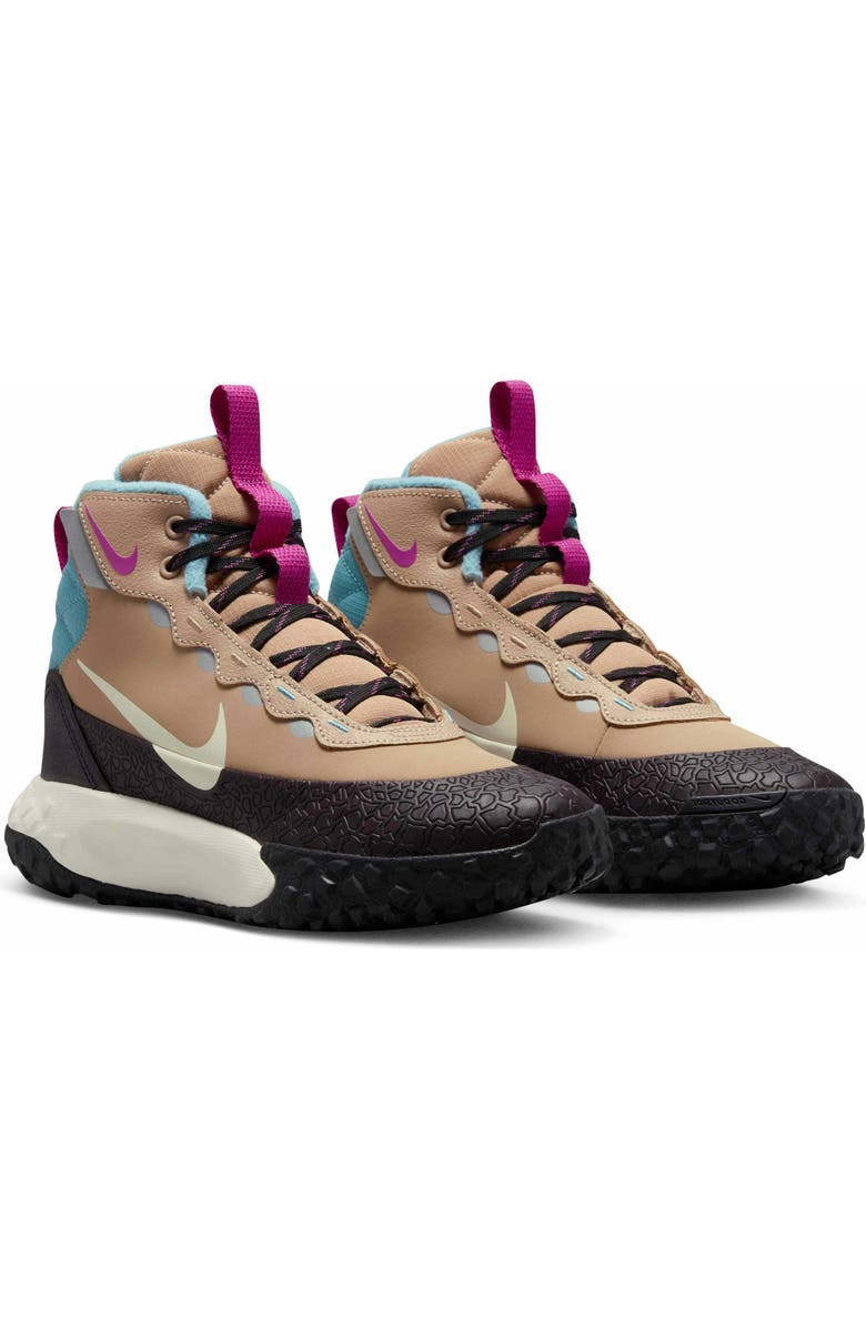 Nike Terrascout Sneaker Boot, Main, color, Hemp/ Burgundy/ Denim/ Ivory