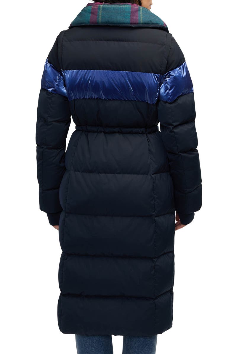 Scotch & Soda Kaatye Core Fit Water Repellent Maxi Puffer Coat, Alternate, color, Night