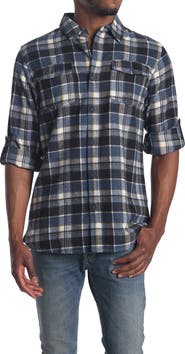 BURNSIDE Plaid Flannel Shirt