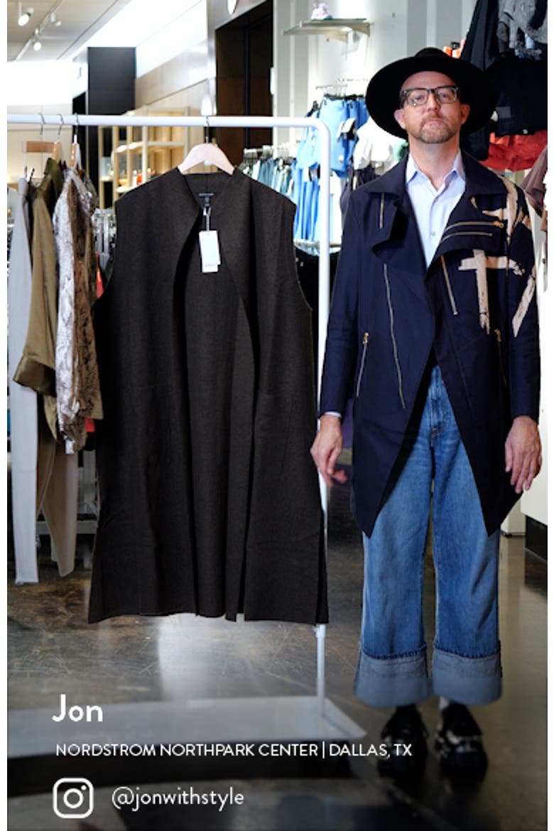 Longline Wool Vest video