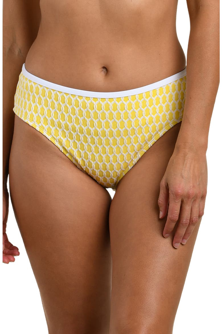 Prep Mid Rise Bikini Bottoms, Main, color, SOLEIL