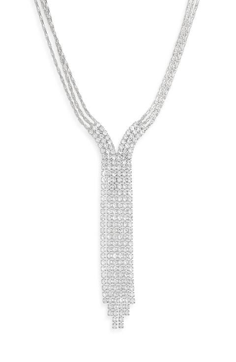 Crystal Y-Necklace
