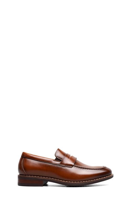 Florsheim Boys' Rucci Moc Toe Penny Loafers - Toddler, Little Kid, Big Kid In Brown