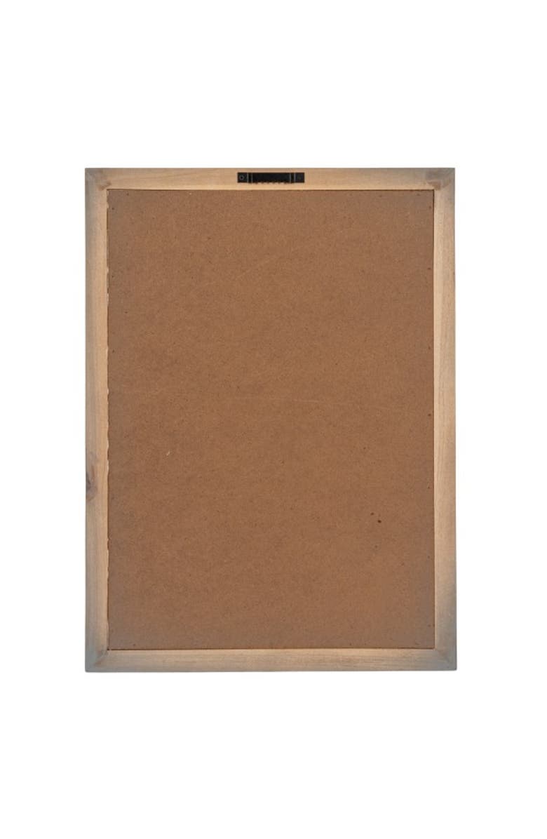 Storied Home Wood Framed Glass Wall Décor with Rabbit Image, Alternate, color, Pink