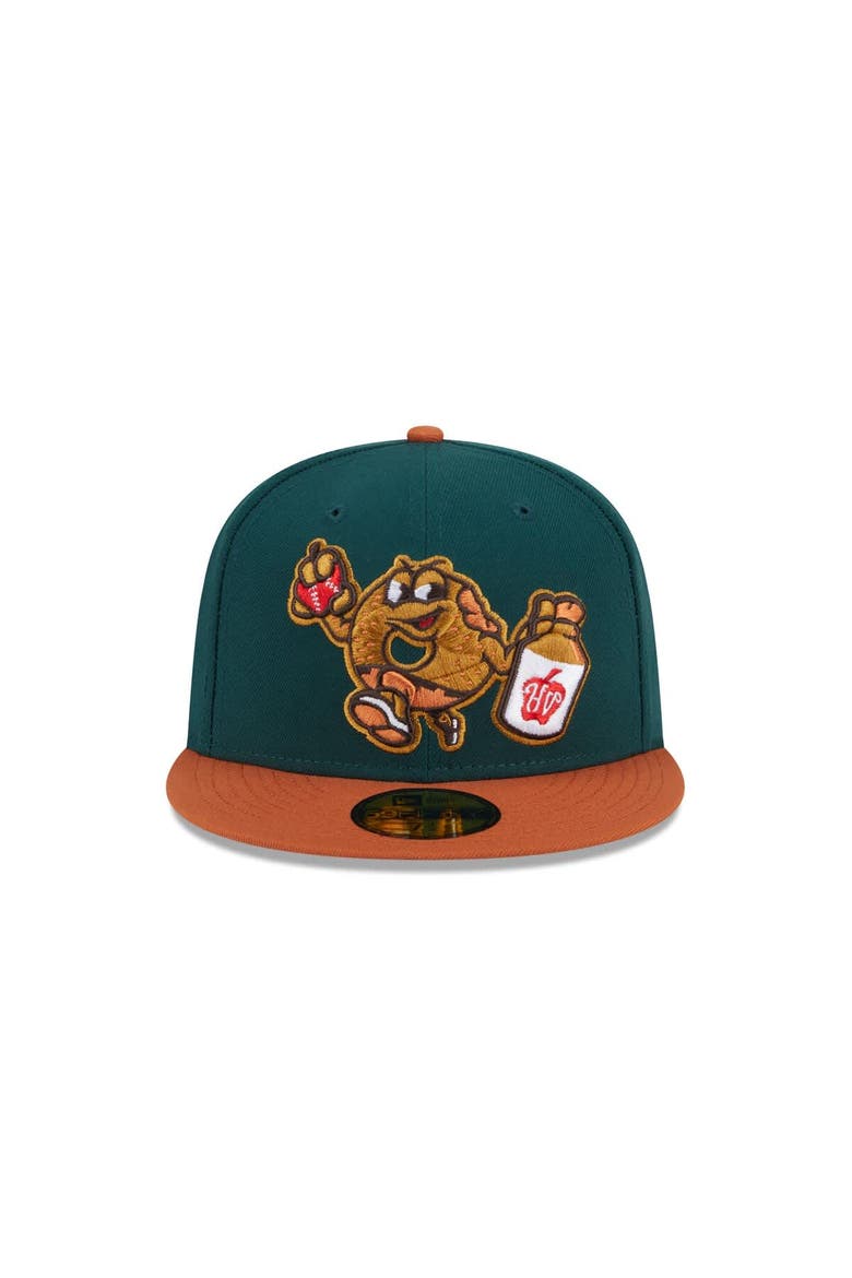Men's New Era  Green Hudson Valley Renegades Theme Nights 59FIFTY Fitted Hat, Alternate, color, Green