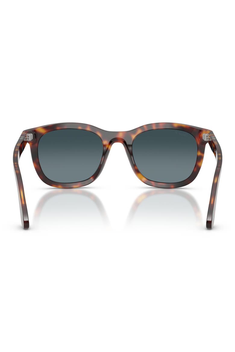 Gender Inclusive 52mm Phantos Polarized Sunglasses, Alternate, color, HAVANA / LIGHT BLUE DARK BLUE