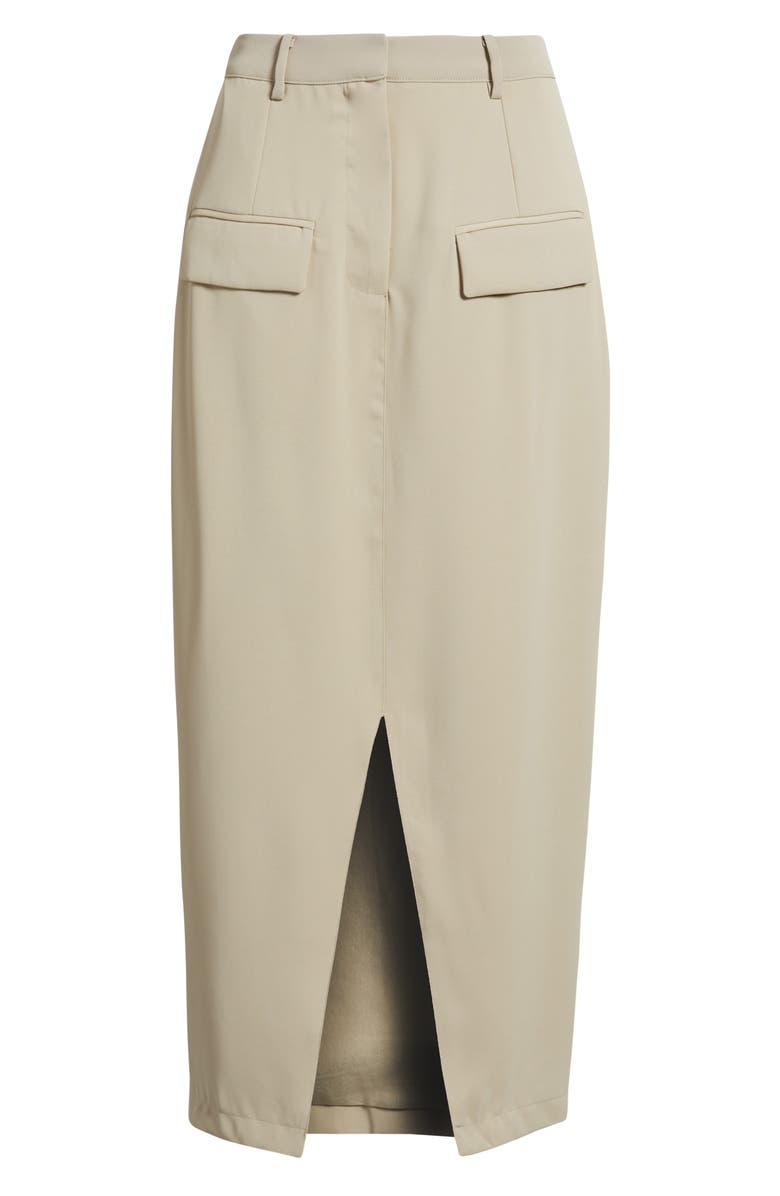 Odd Muse The Ultimate Muse Midi Trouser Skirt, Alternate, color, Taupe