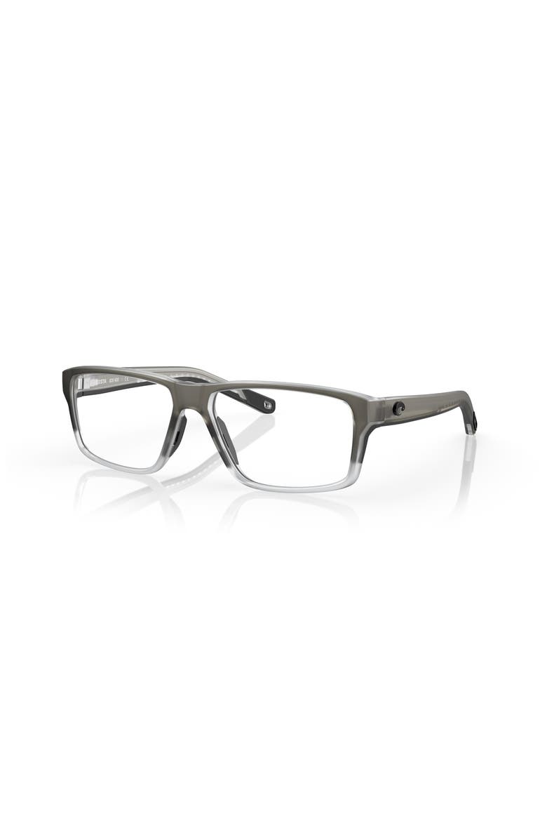 57mm Rectangle optical glasses, Main, color, Grey