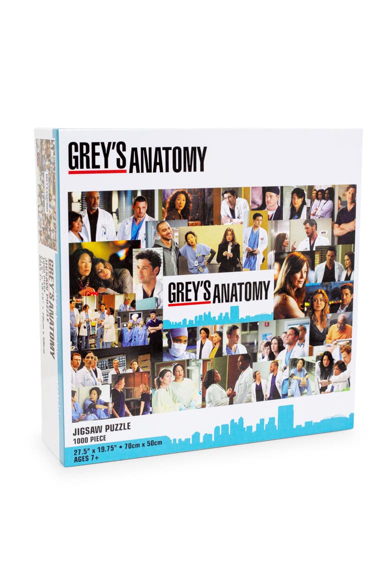 Grey's Anatomy Collage 1000 Piece Jigsaw Puzzle, Main, color, Multi-Colored
