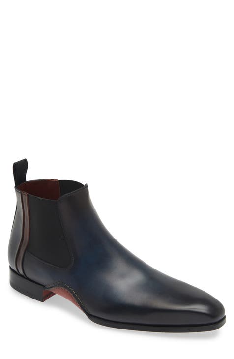 Magnanni suede chelsea orders boots