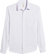 HIROSHI KATO Trim Fit Solid Button-Up Shirt