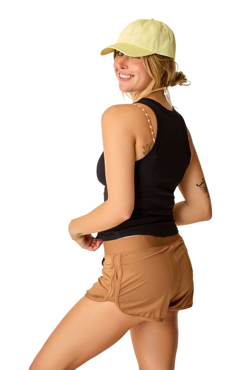 Carve Designs Lyra Rib Tank, Alternate, color, Black