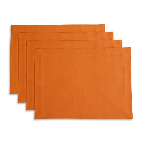 Linen Placemats Set of 4, 14 x 19 Inch - Fete