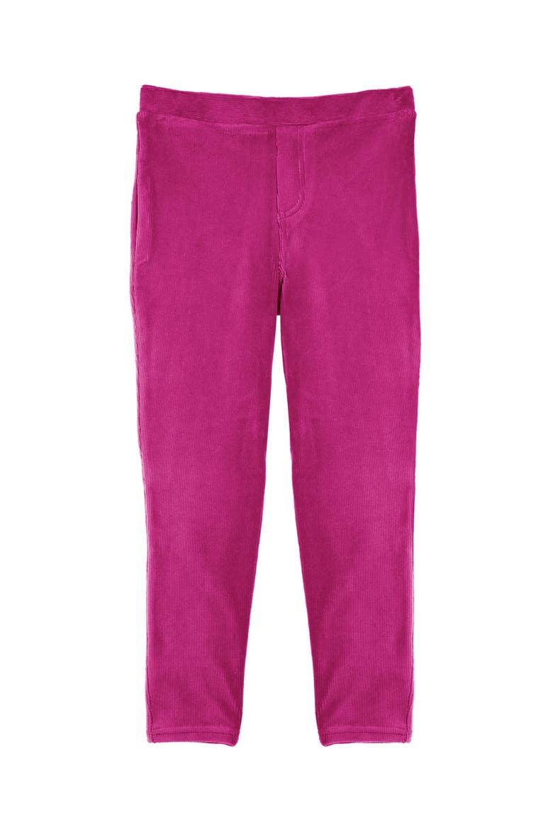 Kids' Comfort Stretch Cotton Blend Leggings, Alternate, color, Purple