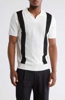 Johnny Collar Sweater Knit Polo