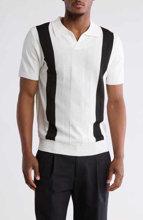 T.R. PREMIUM Johnny Collar Sweater Knit Polo