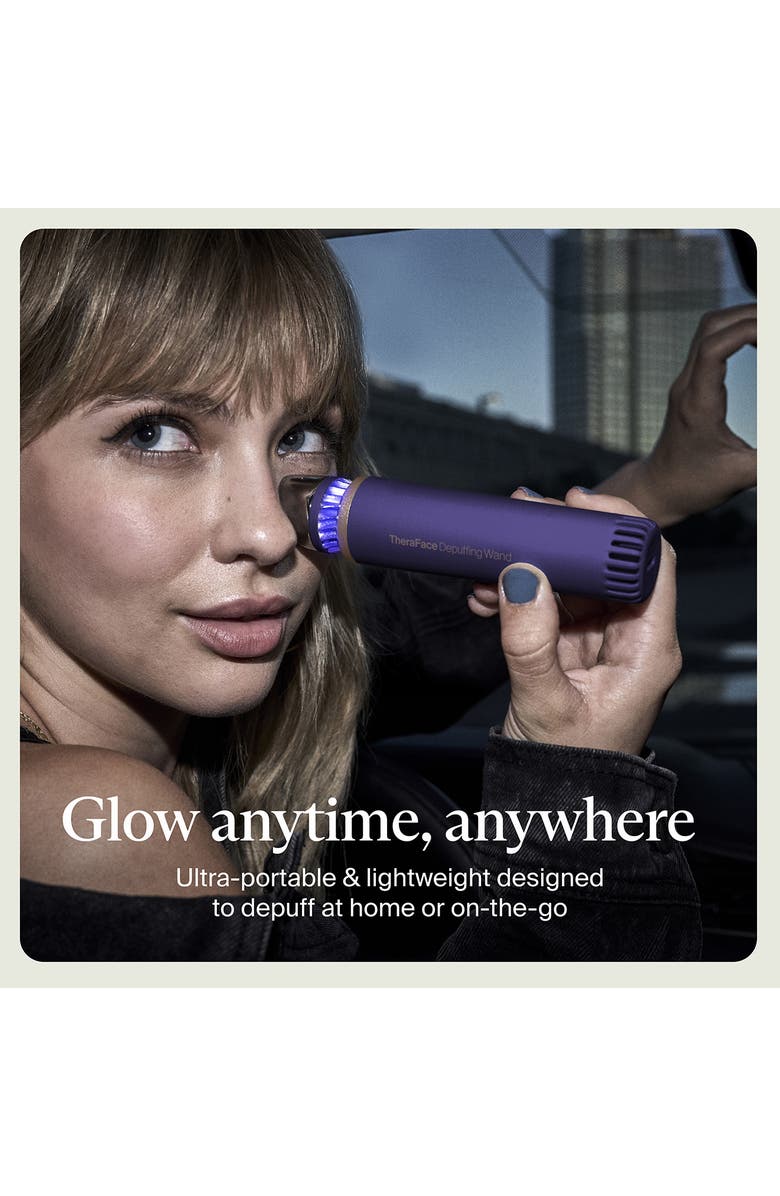 Therabody TheraFace Depuffing Wand, Alternate, color, Indigo