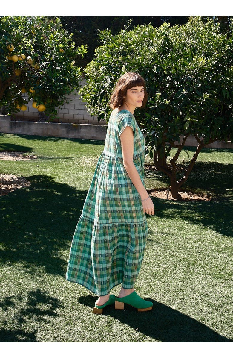 Ace & Jig LouLou Tiered Low Scoop Maxidress, Alternate, color, Garden