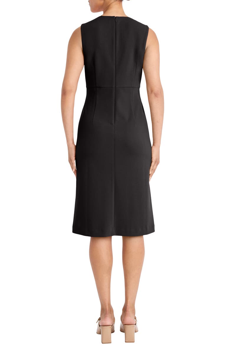 Maggy London Sleeveless Sheath Dress, Alternate, color, Black