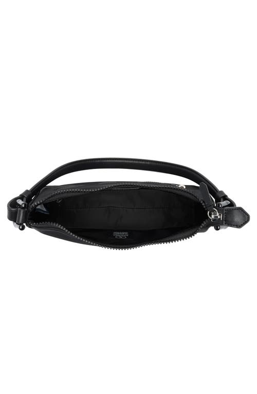 Cole Haan Convrtb Nyl Shld Bag In Black Solid