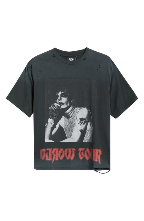 Rolling Loud Backstage Crew Graphic T-shirt In Black