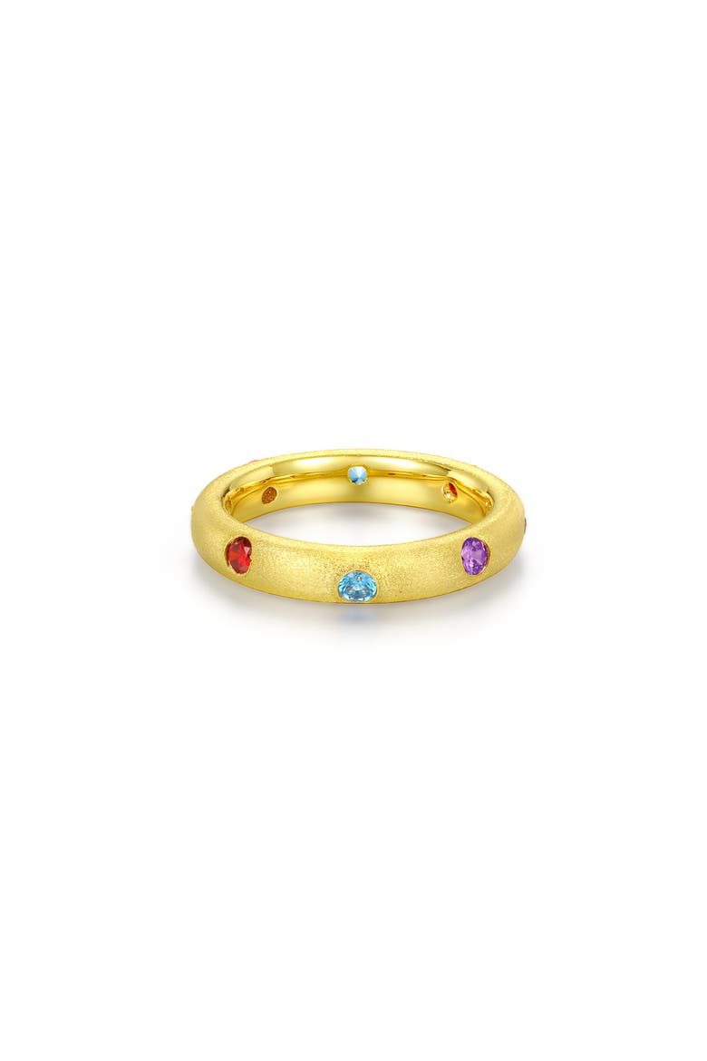 Simulated Diamond Eternity Band, Main, color, GOLD MULTI