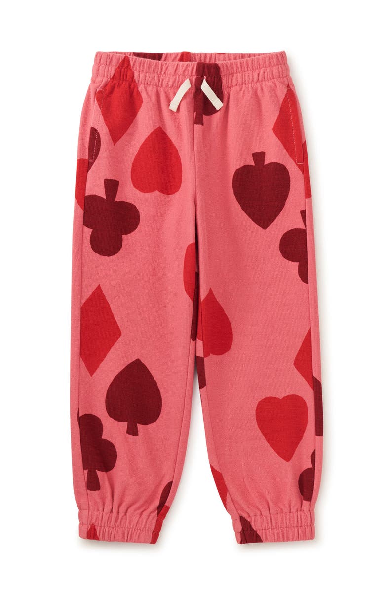 Tea Collection Printed Easy Fit Joggers, Main, color, 