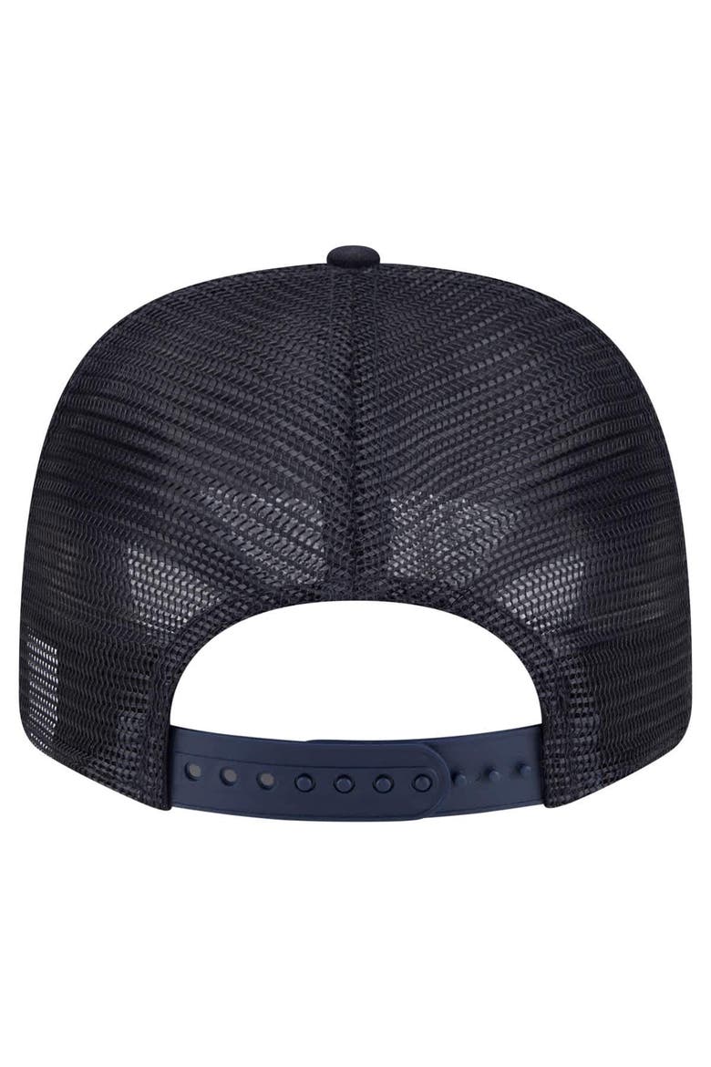 Men's New Era Navy New York Yankees Flag 9SEVENTY Stretch-Snap Hat, Alternate, color, Navy