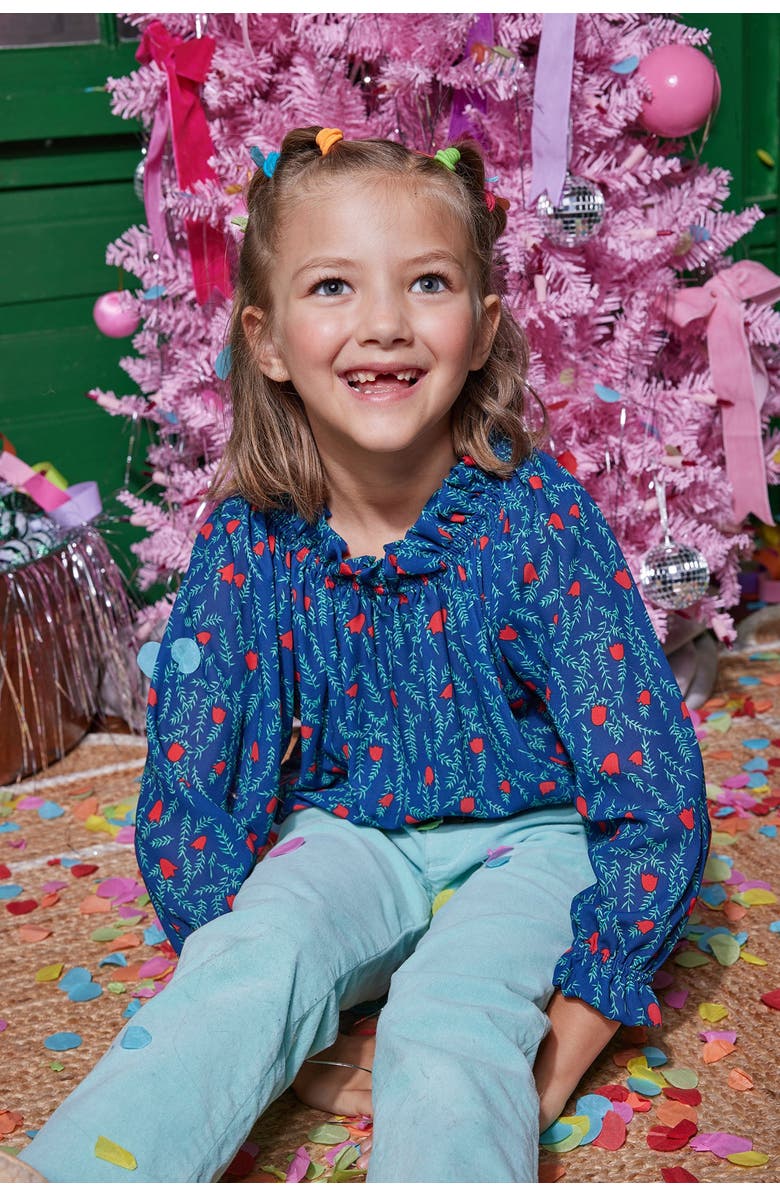 BISBY Kids' Velvet Twiggy Pants, Alternate, color, Aqua Velvet