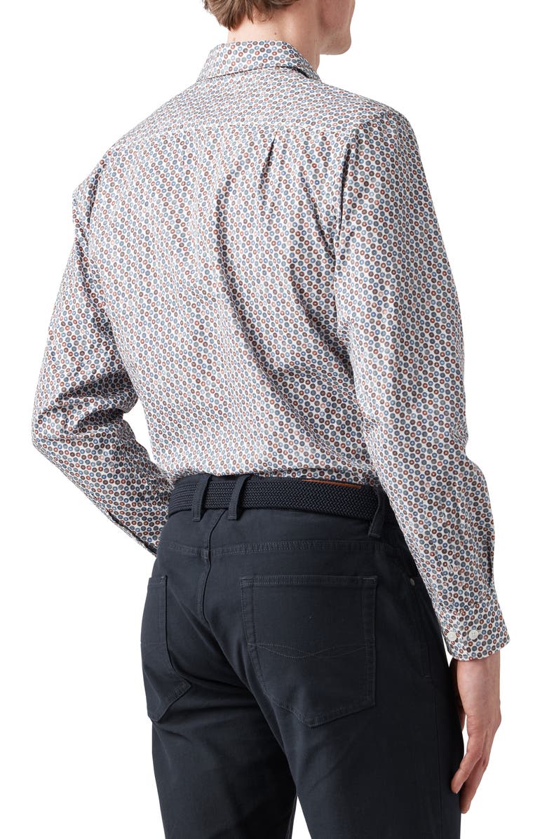Rodd & Gunn Cape Runaway Floral Medallion Print Button-Up Shirt, Alternate, color,