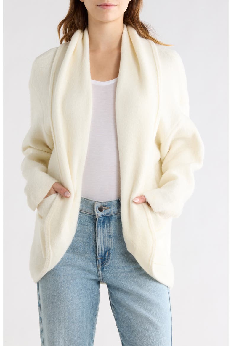 Shawl Collar Cardigan, Main, color, IVORY