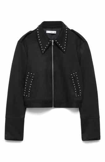 MANGO Studded Jacket