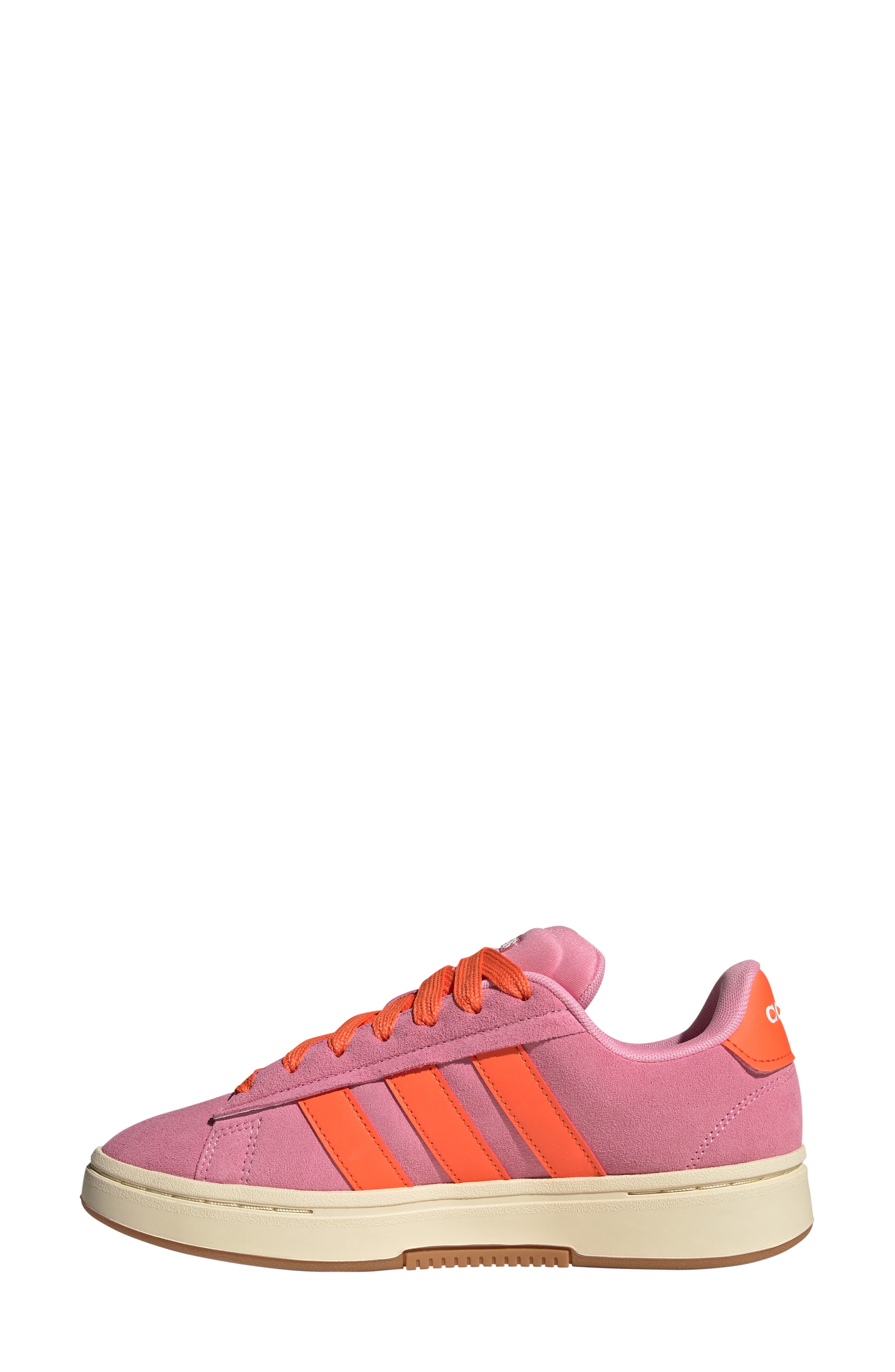 Grand Court Alpha '00 Sneaker, Alternate, color, BLISS PINK/ ORANGE/ GUM