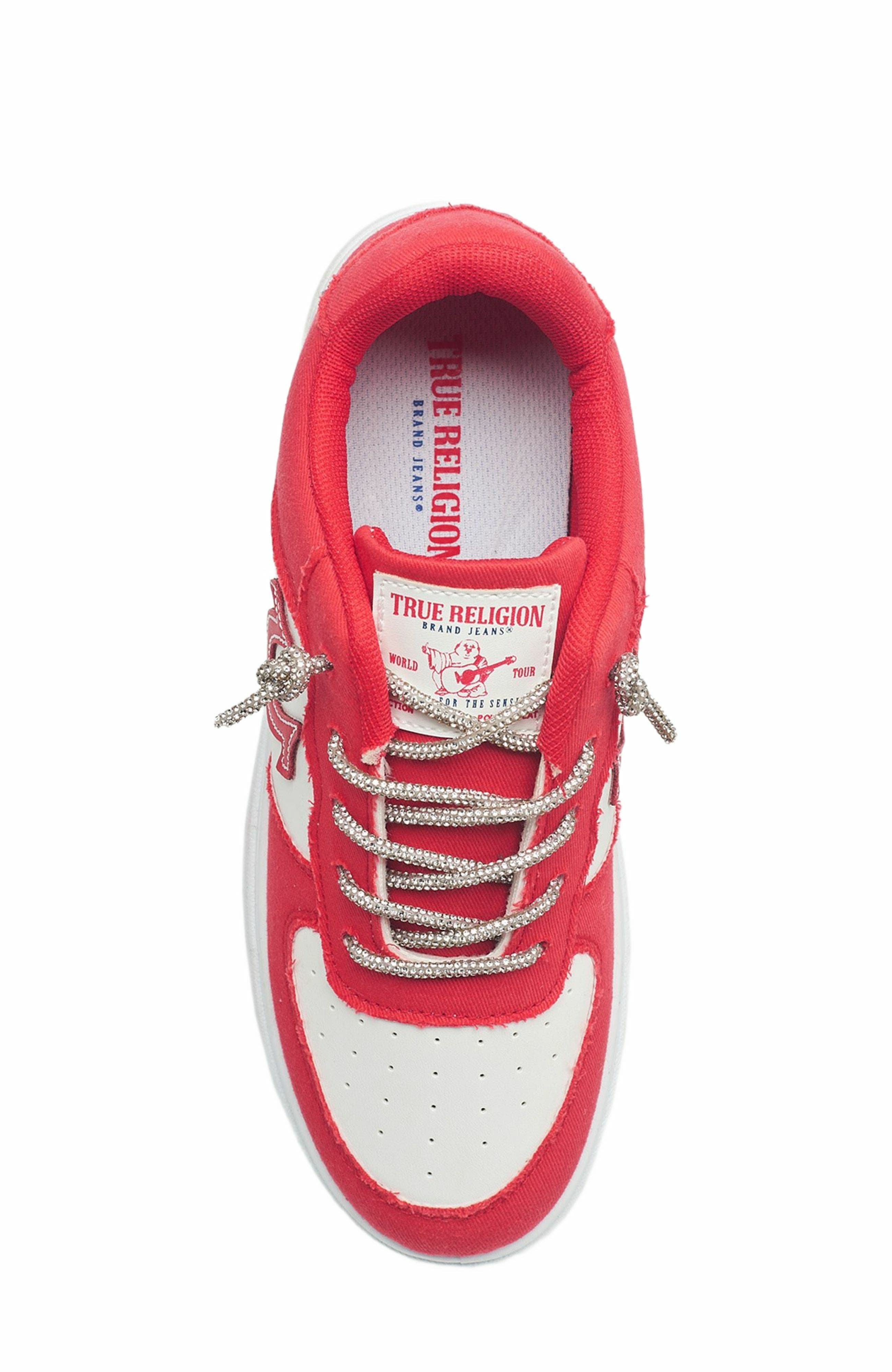 True Religion Allison Logo Sneaker, Alternate, color, 