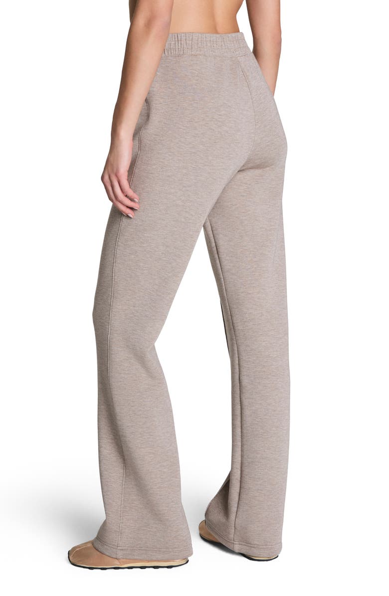 SPANX<sup>®</sup> Brushed AirEssentials<sup>®</sup> Flare Leg Pants, Alternate, color, Birch Heather